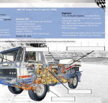Technology - The most interesting competition vehicle helps you understanding motorsport technology. Each Technology page is spiced with something very extra and useful. 